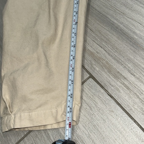 Aerie Barrel Leg Pants Chinos Size Small Cake Batter Cream - Picture 9 of 12